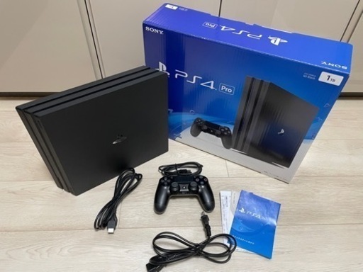 PS4 Pro 1TB 中古美品箱付3万円でお譲りします