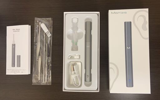 新品未使用☆‼︎  耳かき カメラ スコープ カメラ付き　ライト照明 防水 無線WIFI