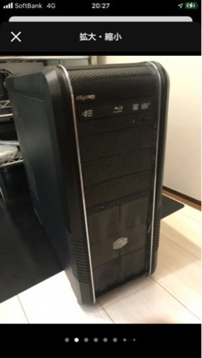 【値下げ】ゲーミングPC モニター、マウス、キーボード付