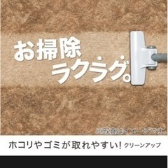 ニトリ　ほこりがとれやすいラグ (クリーンアップ) 130×185cm グレーの画像