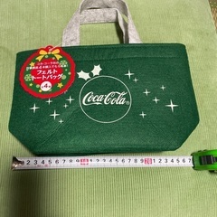 未使用フェルトトートバック　コカコーラの画像