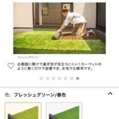 モダンデコ　人口芝　1m×5m 1セットの画像