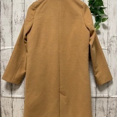 【お届け可(近隣限定】イングINGNIチェスターコート ベージュ Mの画像