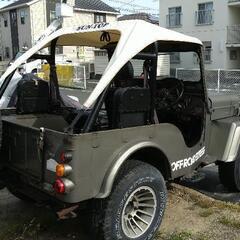 【売却済】三菱ジープ 車検残あり 実働車の画像