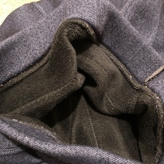 裏起毛/デニム風パンツ/良く伸びます(o^^o)の画像