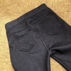 裏起毛/デニム風パンツ/良く伸びます(o^^o)の画像