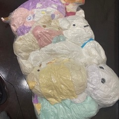 ぬいぐるみ　圧縮袋に10個程入っています