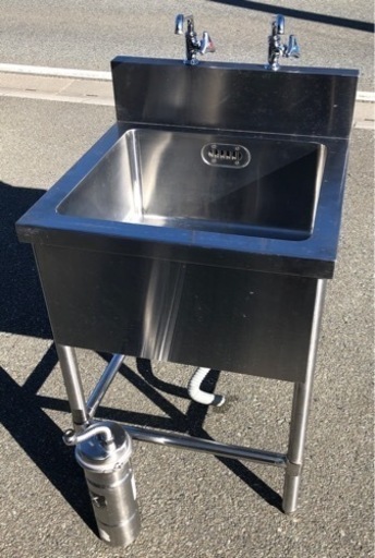 ⭐︎中古品　1槽シンク　600×600×800mm   厨房機器⭐︎