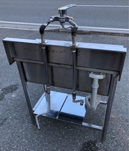 ⭐︎中古品　1槽シンク　780×450×800mm  厨房機器⭐︎