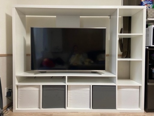 IKEA テレビボード　白