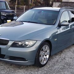 BMW325iツーリング　ハイライン美車！希少！ベージュ革シート...