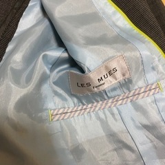 就活スーツ／パンツスーツ／グレーの画像