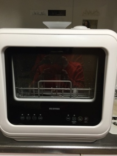 食洗機 アイリスオーヤマ 新品 動作確認1回のみ 2021年度製