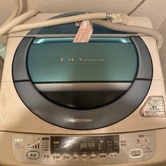 東芝 TOSHIBA 7kg 洗濯機の画像