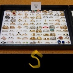 リング 大量 昭和レトロ 指輪 約500点 メンズ レディースファッションリング アクセサリー まとめ売りの画像
