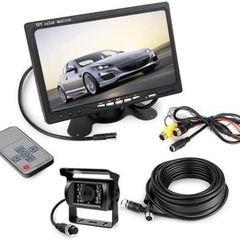 インチモニター 12V/24V LEDカメラセット 20Mケーブ...