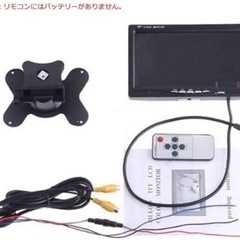 　　バックモニター 高輝度7インチモニター+ バックカメラ12V/24V兼用 バ　　　　　　　の画像