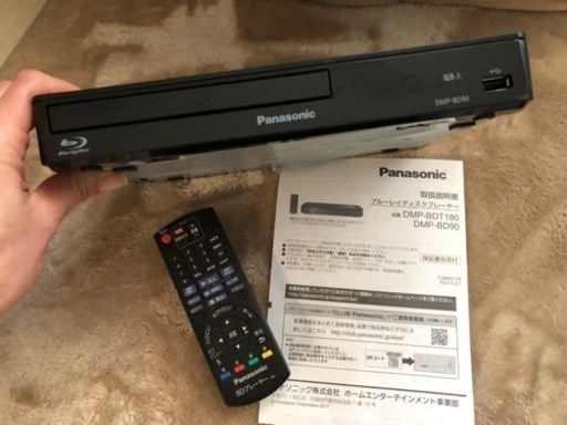 パナソニック　ブルーレイプレーヤー　2019年製