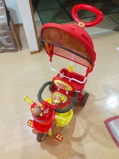 取引相手決定✩  アンパンマン三輪車 デラックス