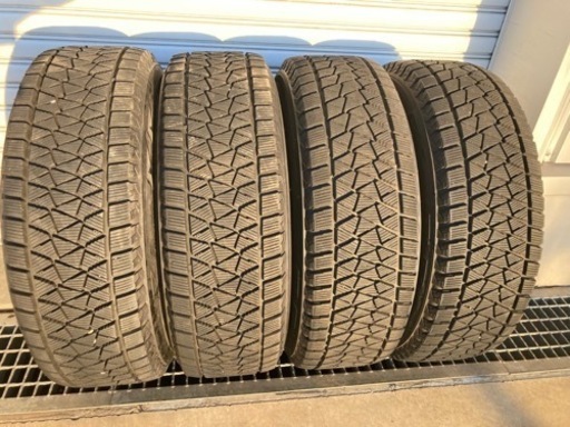 ハリアー　スタッドレス　ホイール付き　4本セット　225/65r17