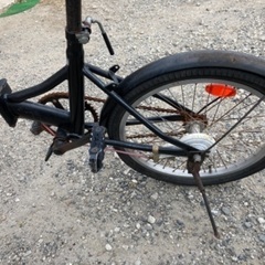 引き取り限定‼️　折り畳み自転車　要整備の画像