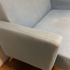 フランフラン　2人がけソファの画像