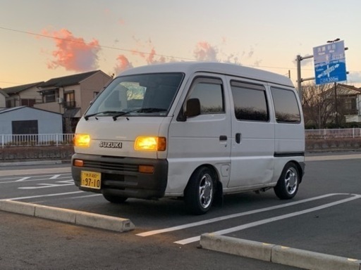 月内限定値下げ！☆低走行☆ 旧車スズキDE51 エブリィ4万キロ純正戻し