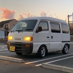 月内限定値下げ！★低走行★ 旧車　スズキ　DE51 エブリィ　4...