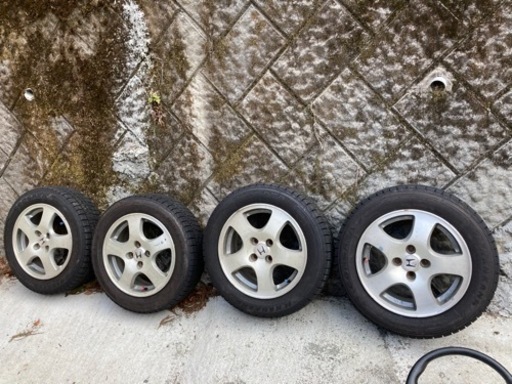 当時物インテグラ純正ホイール。受付終了