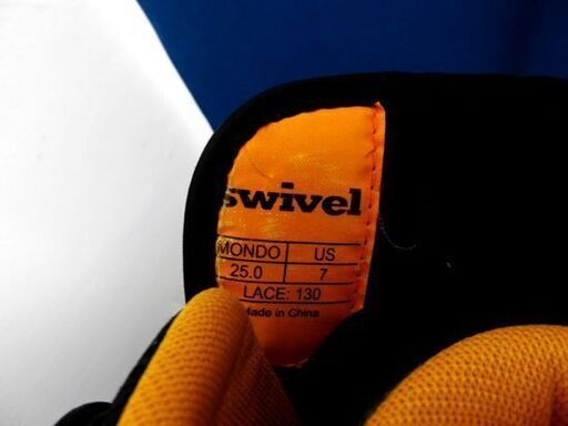 スウィベル スノーボードブーツ US7 25.0cm 黒 SWIVEL スノボ☆ PayPay(ペイペイ)決済可能 ☆ 札幌市 豊平区 平岸