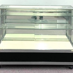 Chunichi 純正 移動アルミショーケース 2個  照明付き　120cmx45cmx高92cm