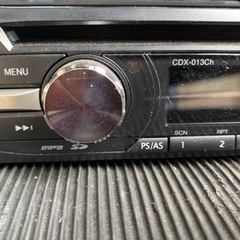 azur CDX-013Ch CDデッキ 1DIN 現状の画像