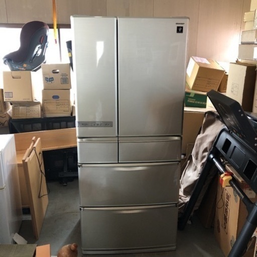 6ドア 大容量 560L 冷蔵庫 SJ-XF56S-N