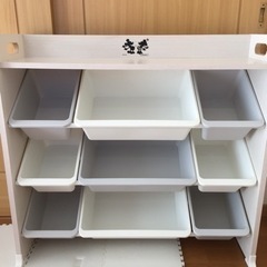 ミッキー&ミニー おもちゃ収納ラック