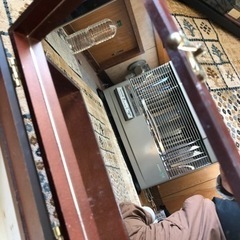 ★鏡付き木製コスメボックス★の画像