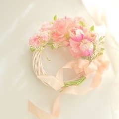 桜ボールブーケ🌸他春のアレンジメントの画像