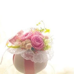 桜ボールブーケ🌸他春のアレンジメントの画像