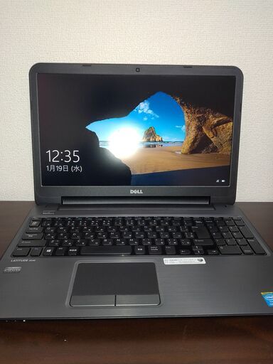 DELL　4世代Core i5搭載 高速SSD240Gを　メモリ大容量8G　 テンキー Webカメラ　薄型スリム　高画質フルHD大画面15.6インチ　HDMI USB3.0 Wifi対応　  windows10