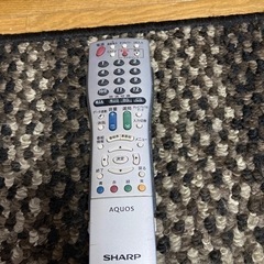 【動作確認済】SHARP/シャープ 32V型 液晶 テレビ AQUOS LC-32D30 ハイビジョン 2008年製 希少レッド世界の亀山モデル カラーテレビ　リモコン付属の画像