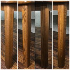 ⭕⭕⭕PH6/85　浜本工芸 ダイニングテーブル 中古品 傷あり 食卓 リビング机 大型 180×90㎝ 材質不明⭕⭕⭕ の画像