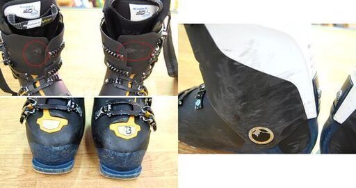 26~26.5cm 大人用 SALOMON X PRO X90 アウトソール306㎜ ブラック×オレンジ スキー靴 サロモン 札幌市 清田区 平岡