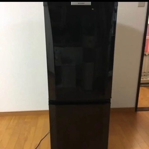 【譲渡者決定済】三菱 冷蔵庫 146リットル 2ドア ブラック