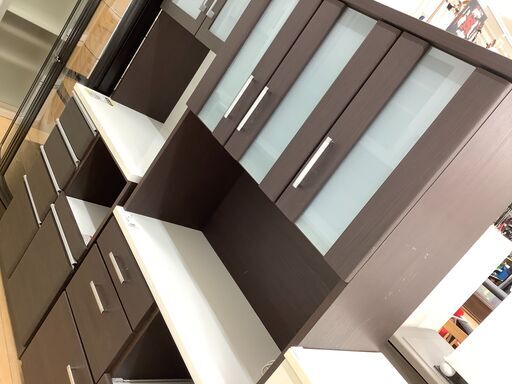 ニトリのシックなブラウンカラーのレンジボードです！