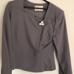 春物　レトログレースーツ　M の画像