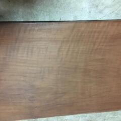 現金払可能です★希少/レア★銘木縮み杢DIYに！ウォールナット一枚板/長さ186cmの画像
