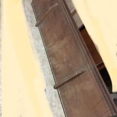 現金払可能です★希少/レア★銘木縮み杢DIYに！ウォールナット一枚板/長さ186cmの画像