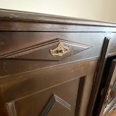 アンティーク家具　キャビネットの画像