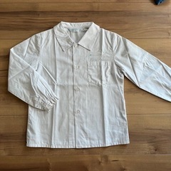 園制服（長袖カッターシャツ）120㎝