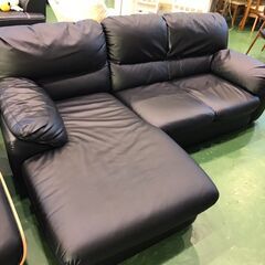 【愛品館八千代店】カウチソファ　BK【愛八SF】の画像