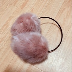 あったか防寒具★ふわふわ★耳あて★ピンク★イヤー